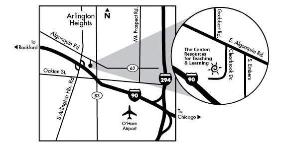 Driving directions map